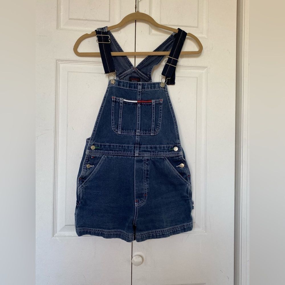 Y2K/ 90s Beyonce Tyra Banks Tommy Hilfiger Jean Overalls